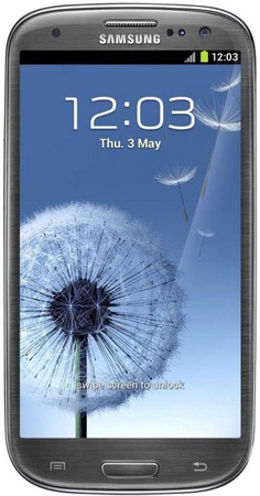 Смартфон Samsung Galaxy S3 GT-I9300 16Gb Titanium grey - Черняховск